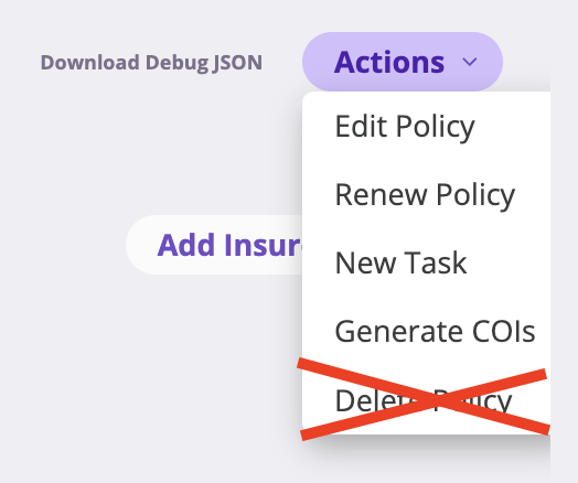 Do Not Delete Policy